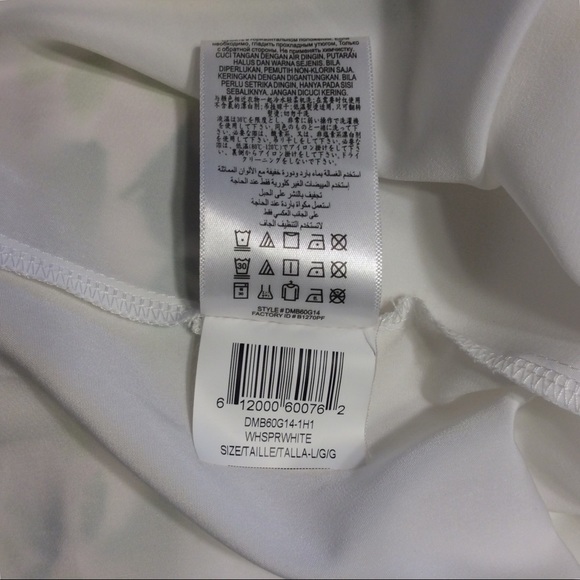 BCBG Whisper White/Golden Dress sz L - Picture 13 of 14